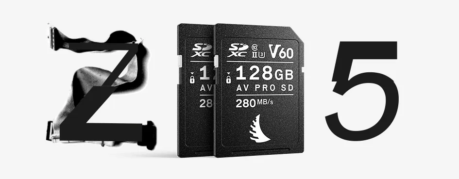 Karta pamięci Angelbird AV Pro SDXC 128GB V60 UHS-II (280 MB/s) Match Pack dla Nikon Z5